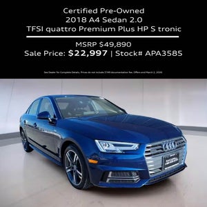 A4 Sedan 2.0 TFSI quattro Premium Plus HP S tronic